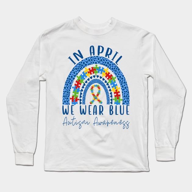 Autism Awareness Month Long Sleeve T-Shirt by sk99